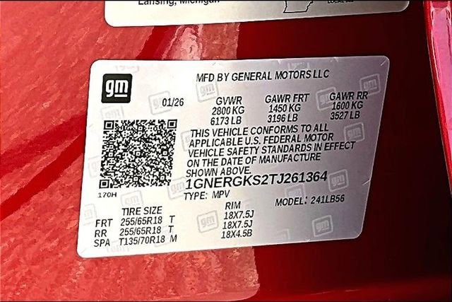 2026 Chevrolet Traverse LT