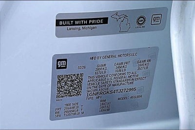 2026 Chevrolet Traverse LT