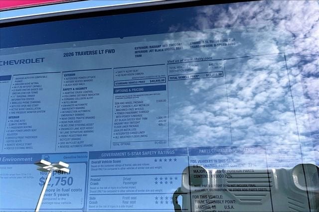 2026 Chevrolet Traverse LT