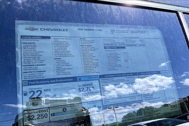 2026 Chevrolet Traverse LT