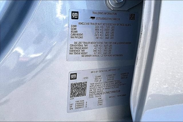 2021 GMC Sierra 1500 SLT