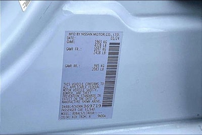 2024 Nissan Altima 2.5 SR