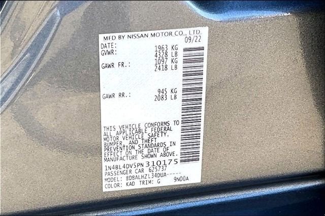 2023 Nissan Altima 2.5 SV