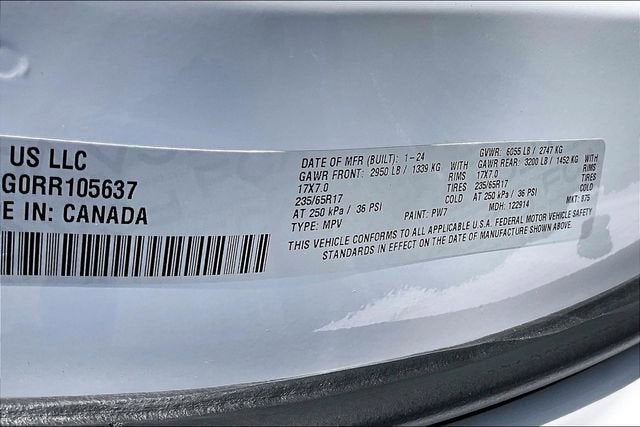 2024 Chrysler Voyager LX