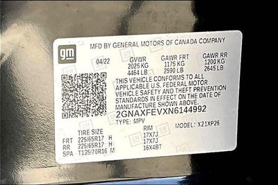 2022 Chevrolet Equinox LS