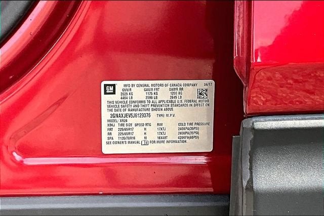 2018 Chevrolet Equinox LT