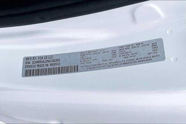 2022 RAM 2500 Tradesman