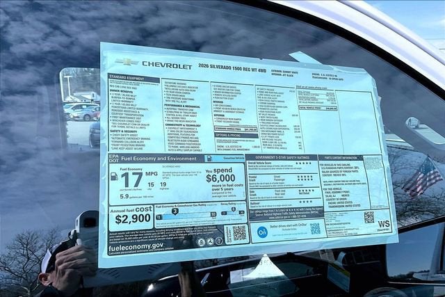 2026 Chevrolet Silverado 1500 WT