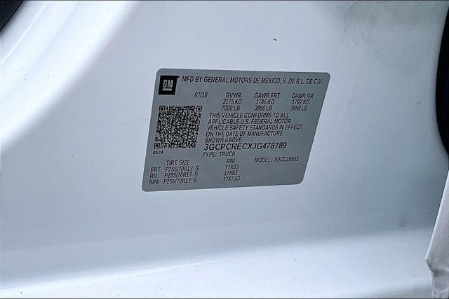 2018 Chevrolet Silverado 1500 LT