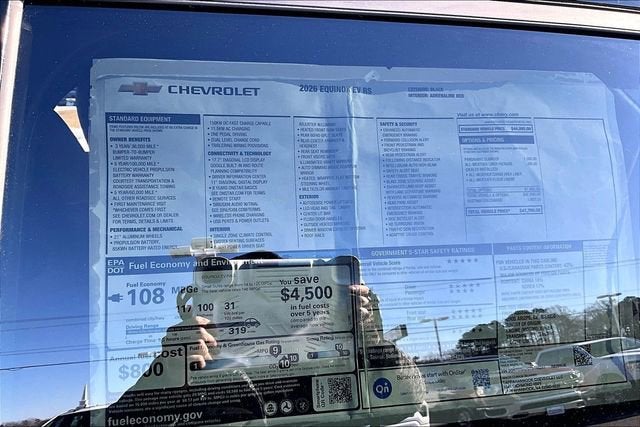 2026 Chevrolet Equinox EV RS