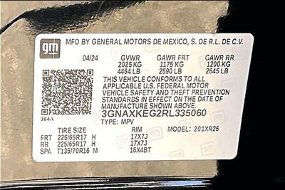 2024 Chevrolet Equinox LT