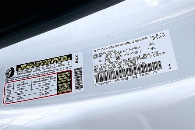 2024 Toyota Tacoma 2WD SR