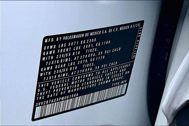 2023 Volkswagen Tiguan SE