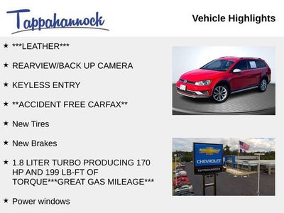 2017 Volkswagen Golf Alltrack S