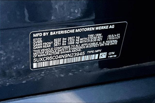 2022 BMW X5 xDrive40i