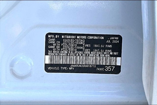 2024 Mitsubishi Outlander Sport S
