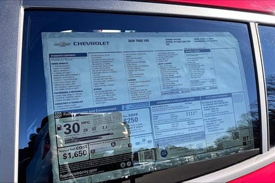 2026 Chevrolet Trax 1RS