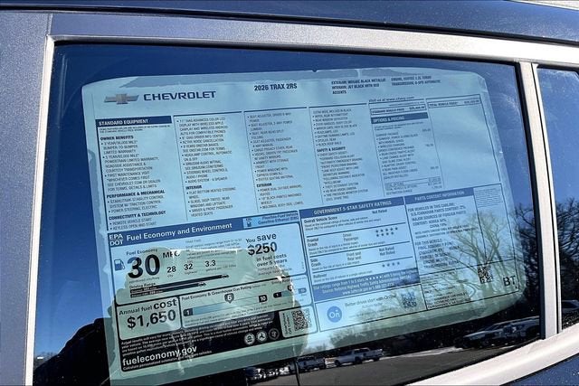 2026 Chevrolet Trax 2RS