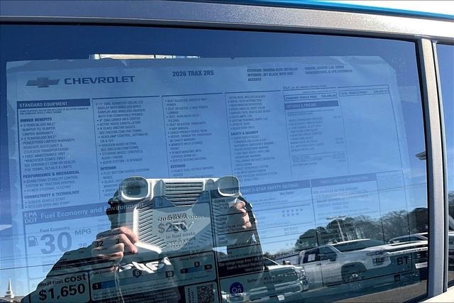 2026 Chevrolet Trax 2RS