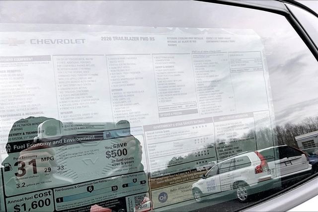 2026 Chevrolet Trailblazer RS