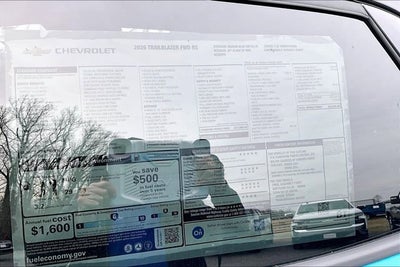 2026 Chevrolet Trailblazer RS