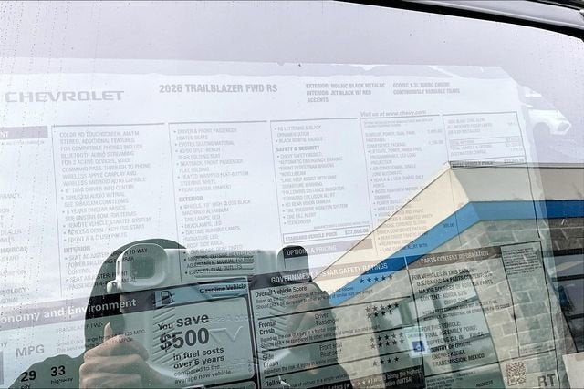 2026 Chevrolet Trailblazer RS