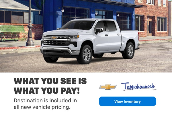 What you see is what you pay!